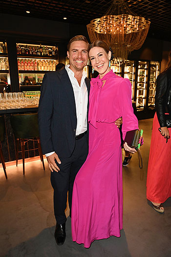 Leo Reisinger, Wolke Hegenbarth  VIP Opening des WACA Restaurant in der Motorworld in M√ºnchen am 15.07.2021 Agency People Image (c) Michael Tinnefeld 